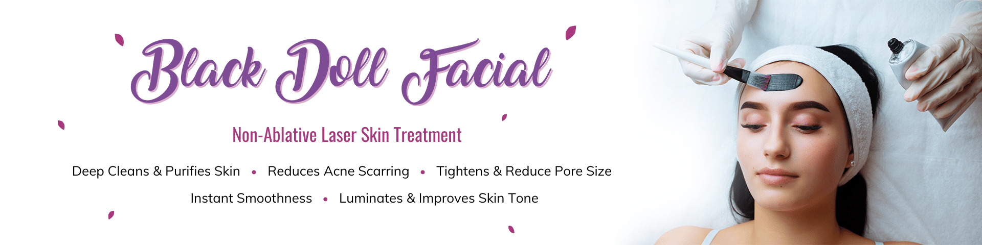 Black doll facial